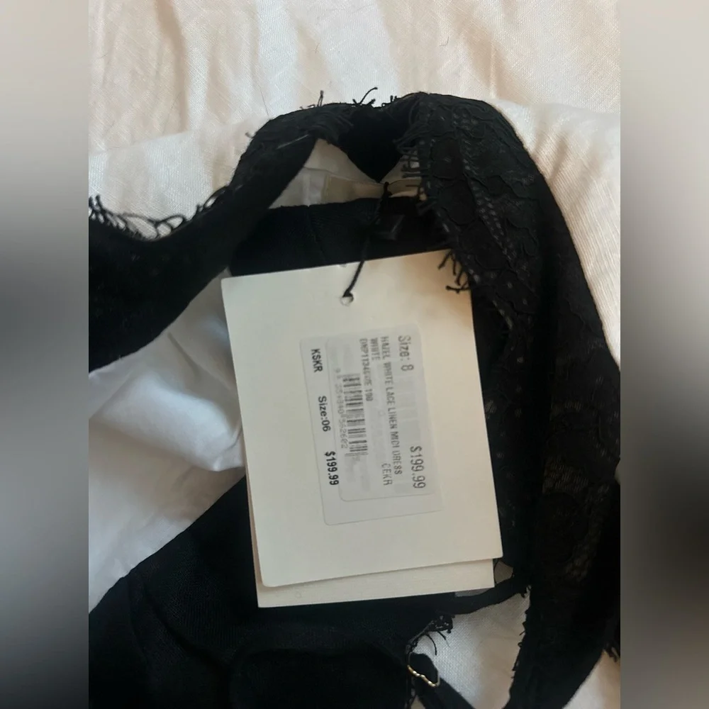 DISSH Monochrome Lace Maxi Dress - Picture 6 of 7